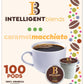Intelligent Blends Caramel Macchiato Coffee Pods, 100Ct. Solar Energy Produced Recyclable Single Serve Caramel Flavored Coffee P