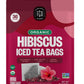 FGO Organic Hibiscus Iced Tea Bags - Eco-Conscious Kraft Bag, 36 Pitcher Bags