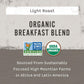 Allegro Coffee Organic Breakfast Blend Ground Coffee, 12 Oz