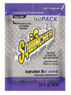 Sqwincher 015302-GR .6 Ounce Fast Pack Liquid Concentrate Packet Grape Electrolyte Drink - Yields 6 Ounces (50 Single Serving Pa