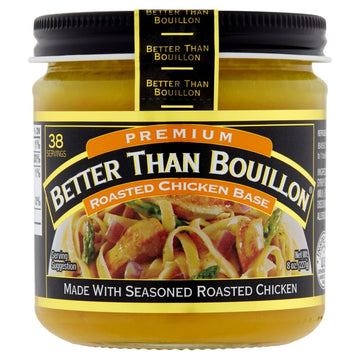 Better Than Bouillon Premium Base Variety Pack, 1 Roasted Chicken Base, 1 Roasted Beef Base, 1 Roasted Garlic Base, 1 Saut  ed O