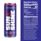 Legendary Sunshine Sparkling Energy Drink, Black Cherry, 360mg Electrolytes, 70mg Natural Caffeine, 12 Fl Oz, Pack of 12