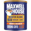 MAXWELL HOUSE Ground Coffee Master Blend Light Roast 11.5 oz Canister