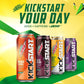 Mountain Dew Kickstart Orange Citrus Drink, 92mg Caffeine, 80 Calories, 16 Fl Oz, Pack of 12