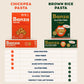 Banza Brown Rice Rotini - Gluten-Free Pasta Made in Italy - Non-GMO, 10oz - Classic Texture, Perfect for Leftovers
