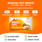 PROBAR - MEAL Bar, Banana Nut Bread, Non-GMO, Gluten-Free, Healthy, Plant-Based, Whole-Food Ingredients, Natural Energy (12 Coun