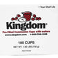 Kingdom Prefilled Communion Cup With Wafers(100 Ct-Red Juice) Sealed In A Single-Serving Container With 1-Year Shelf Life, Perfe
