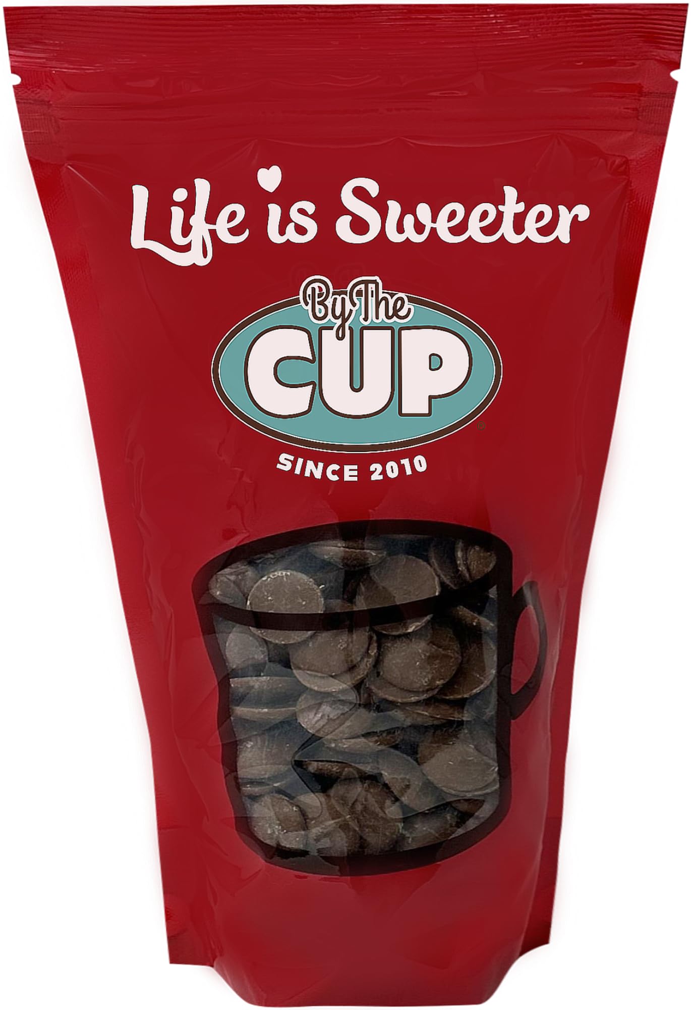 By The Cup Milk Chocolate Melting Wafers, 2 Lb Bulk Bag For Chocolate Fountain, Fondue Sets, Molds And More