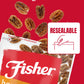 Fisher Snack Honey Roasted Pecans, Stand-Up Bag, 4.5 Oz