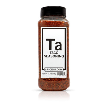 Spiceology - Taco Seasoning - Mexican Spice Blend - Use On: Tacos, Fajitas, Enchiladas, Tortilla Soup, Beef, Chicken, Pork, Fish or Shrimp - 22 oz