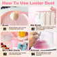Purple Edible Glitter For Cocktails Easter Luster Dust Edible Cake Glitter 15G Food Grade Drinks Shimmer Powdered For Cake Cupca