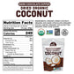 Mavuno Harvest Organic Chocolate Covered Coconut - Organic Dried Coconut Dipped in Dark Chocolate - Non GMO, Preservative Free,