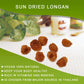 Dol Natural Dried Longan 100% Fruit Meat,Thailand Sun Dried Longan,泰國桂圓幹/龍眼乾 8Oz=227G …