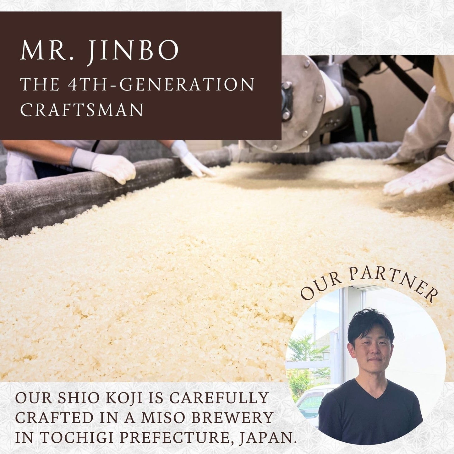 Miso-Infused Soy Koji, Soy Koji With A Miso Flavor, Premium Syoyu Koji 6.35Oz (180G), Fermented Japanese Seasoning, Soy Sauce Ko