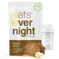 Oats Overnight Vegan Banana Bread Oats - 20g Protein, Gluten Free, High Fiber, 2.6 oz (Pack of 8)
