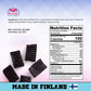 R.U.S. Candy Finnish Black Licorice Tire Tracks - 2 Pack, 5.29 oz Each, Authentic Imported Candy