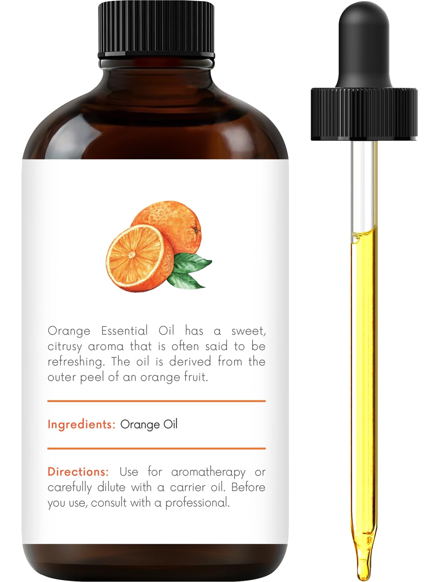 Handcraft Sweet Orange Essential Oil - 100% Pure And Natural - Premium Therapeutic Grade Essential Oil For Diffuser And Aromathe