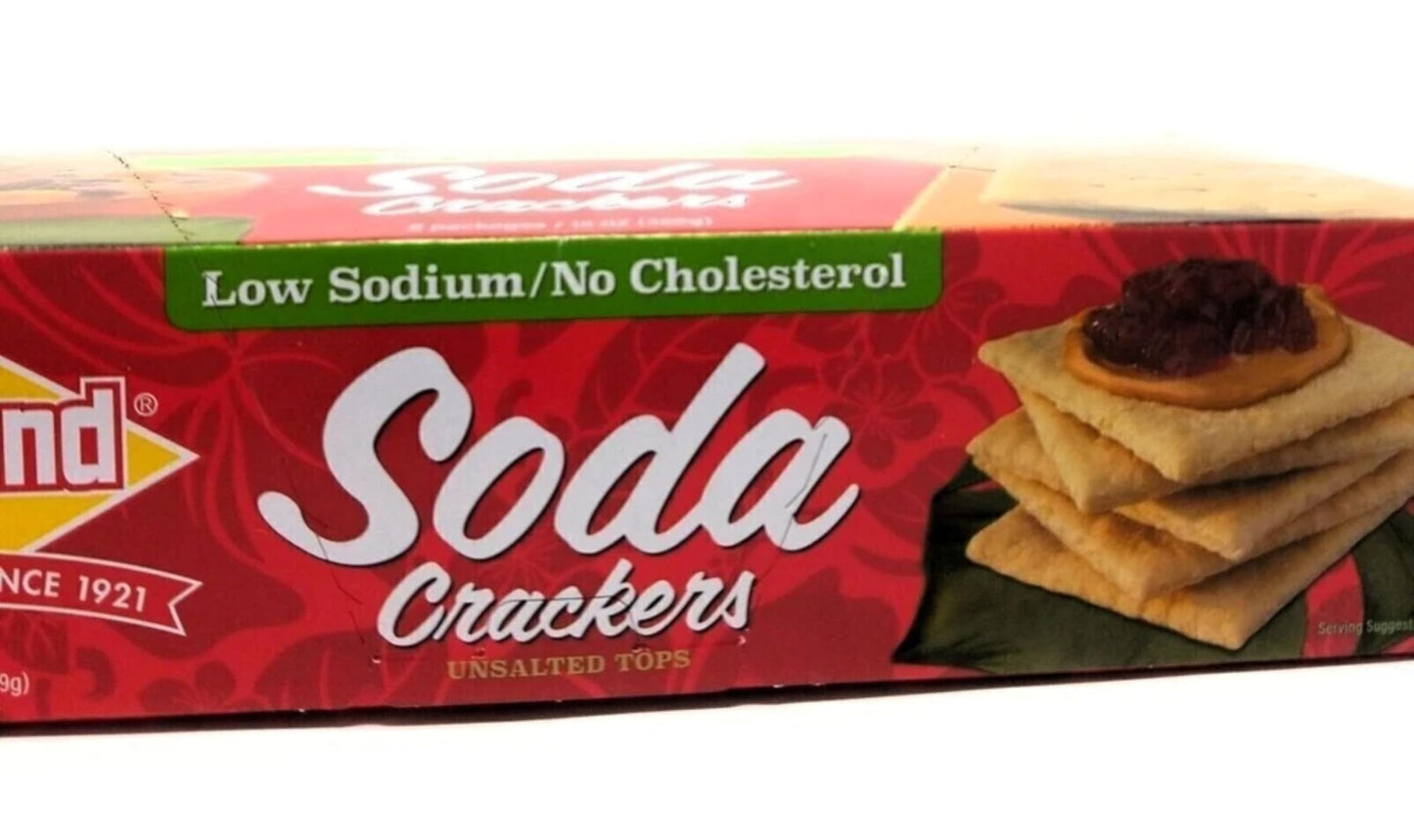 Diamond Bakery - Low Sodium/No Cholesterol Soda Crackers (Unsalted Tops)
