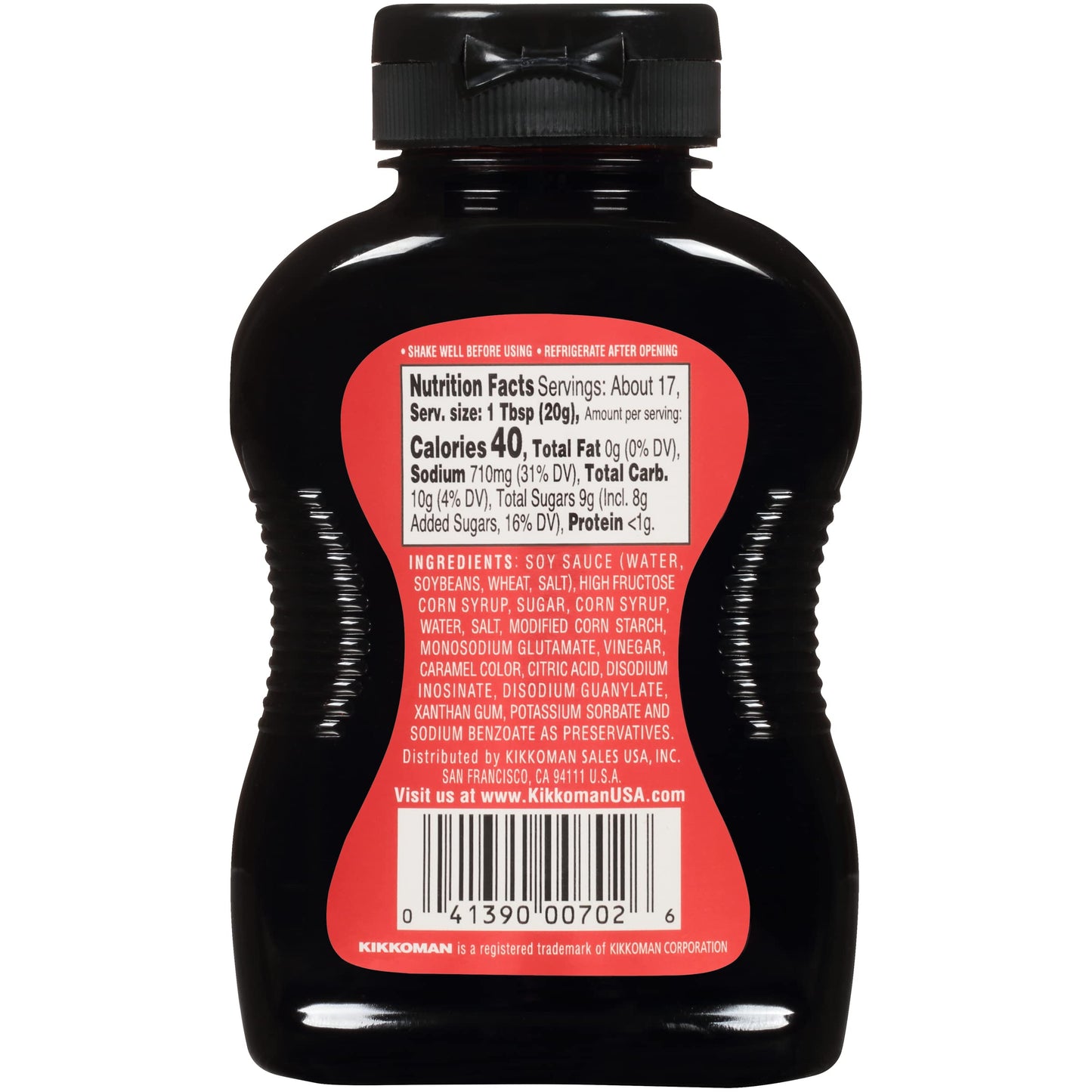 Kikkoman - Sweet Soy Glaze Great For Grilling, Roasting & Dipping - Low Sodium & No Fat - Kosher Certified, Gluten-Free & All-Pu