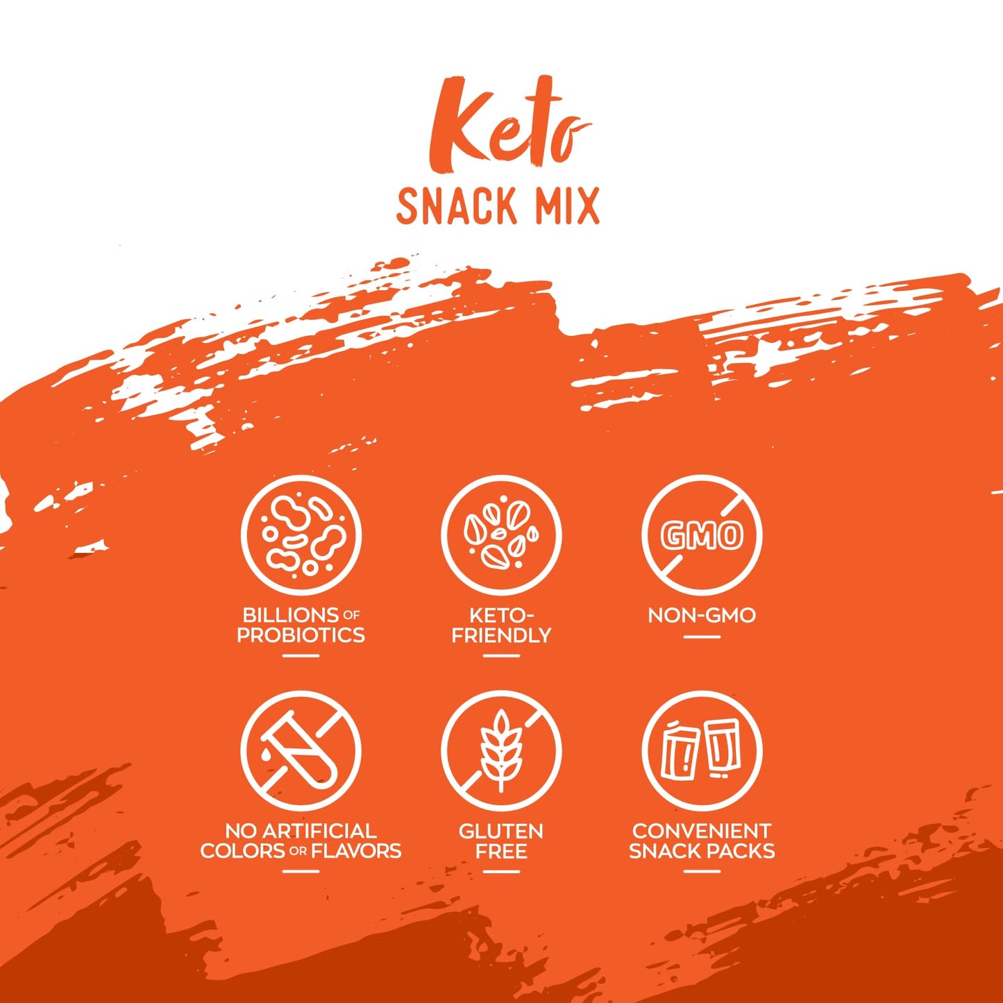 Natures Garden Keto Snack Mix - Probiotic Cheese Balls, Crunchy Keto Snack, Keto Snack Mix, Low Carb, All Natural, Heart Healthy