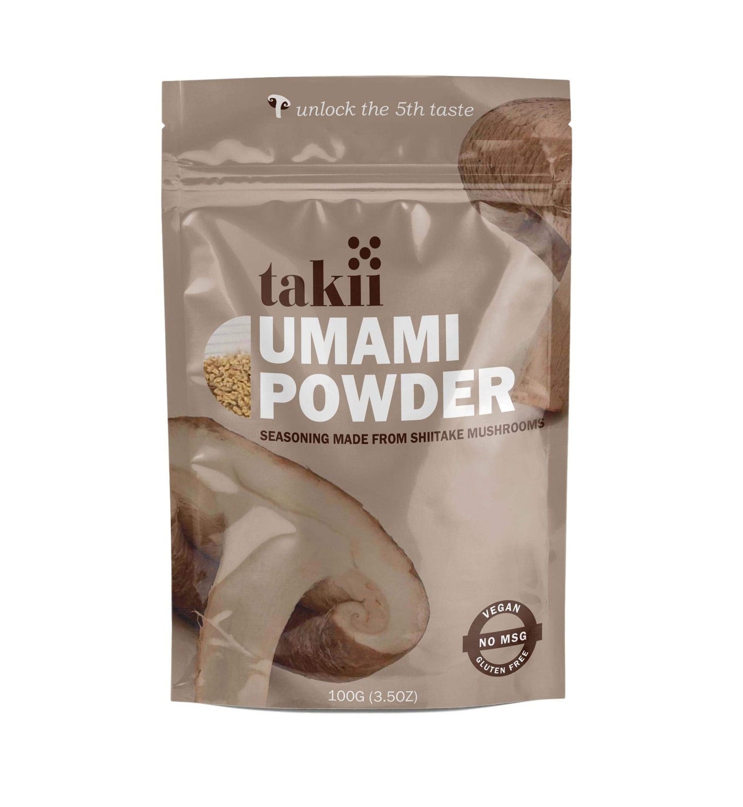 Takii Umami Powder, Made from Shiitake Mushroom, Add Instant Flavor and Depth to All Your Favorite Dishes (6 Bags)