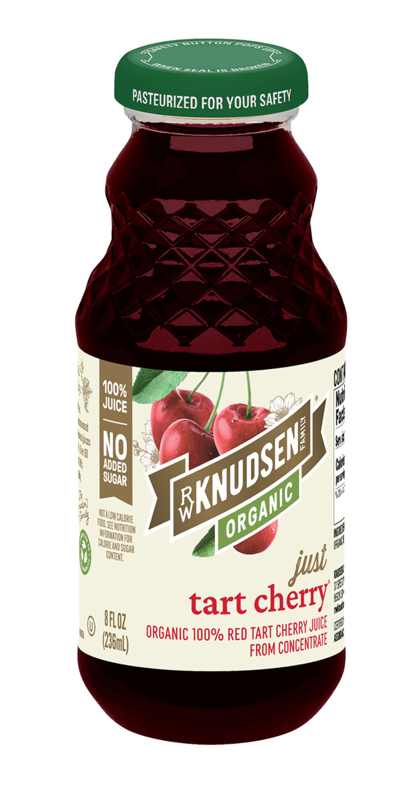 R.W. Knudsen Just Tart Cherry Juice, 8 fl oz (12 Pack)