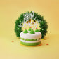 YCTHUNFISH Snowflake Cake Topper - Glitter Decorations for Baby Shower & Birthday Party - Small - Silver