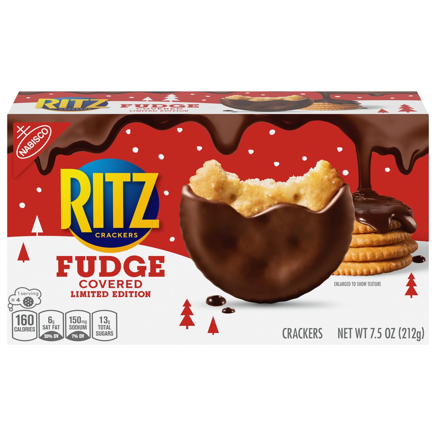 RITZ Fudge Covered Holiday ers  Limited Edition  7.5 oz