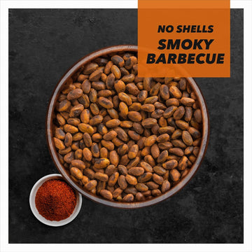 Wonderful Pistachios No Shells Smokey Barbeque Nuts, 2.25 Ounce Bag (Pack of 8), Gluten Free Protein Snack