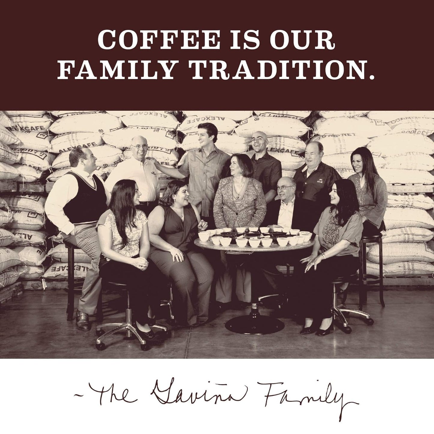 Caf   Gavia Espresso Roast Ground Coffee: Rich, Dark Roast Blend with Spicy, Dark Chocolate Notes -For Espresso Machines, Lattes