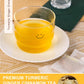 TeeLux Turmeric Ginger Cinnamon Tea - Caffeine Free Herbal Tea, 100 Count, Spicy & Sweet Flavor