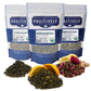 Organic Positively Tea Company Oolong Tea Sampler, Loose Leaf, 4 Ounce, Pack of 3