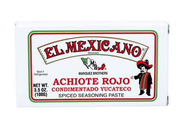 El Mexicano Achiote Paste (Red, 3.5 oz 12 pack)