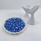 Edible Royal Blue Sugar Pearls Sprinkles Candy Mix Size Pearls Cake Decorations Cupcake Toppers Decorating Perfect For Wedding P