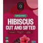 FGO Organic Hibiscus Flowers Loose Tea, Cut and Sifted, 8oz Resealable Bag