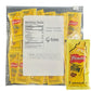 CHRONOS Frenchs Mustard Packets - 50 Count Single Serve (7g each) with Food Safe Slide Seal Bag