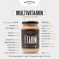 Organic Whole Sesame Tahini Paste - Bulk 6.6lb Bucket - Unhulled & Stone-Ground - Silky Smooth Texture in Hummus, Dips, Dressing