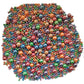 Edible Deep Colorful Sugar Pearls Candy Sprinkles 120G/ 4.23Ounce Baking Cake Sprinkles Cupcake And Cake Topper Cookie Decorations Wedding Party Valentines Halloween Christmas Supplies