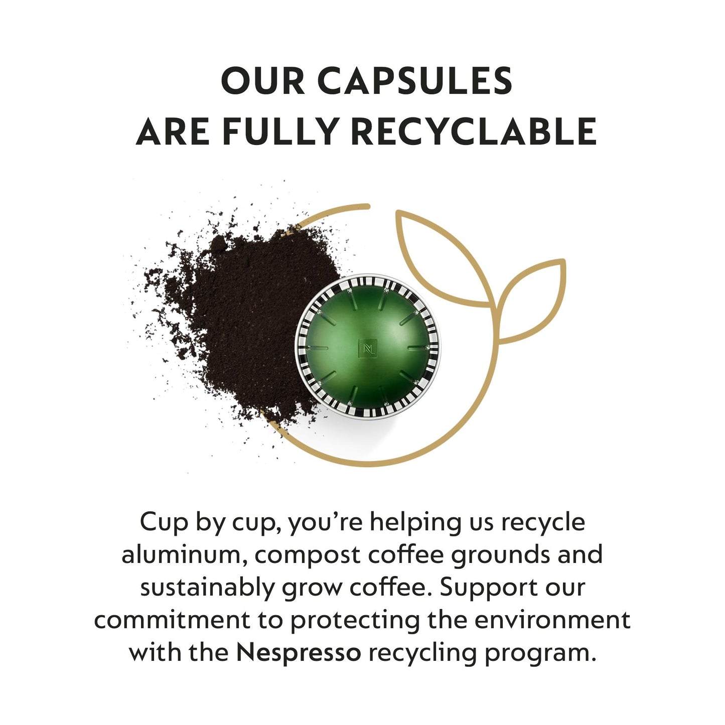 Nespresso Vertuo Stormio Dark Roast Coffee Pods, 30 Count, Brews 7.8oz.