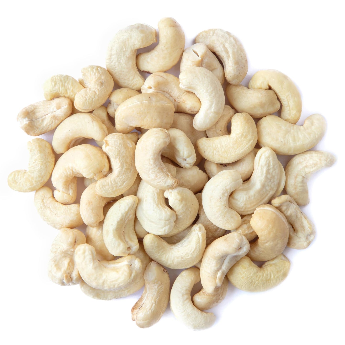 Food To Live - Raw Cashews, 8 Pounds Deluxe Whole Nuts, Unsalted, Unroasted Fancy Snack, Size W-320, Kosher, Vegan, Bulk, A Good