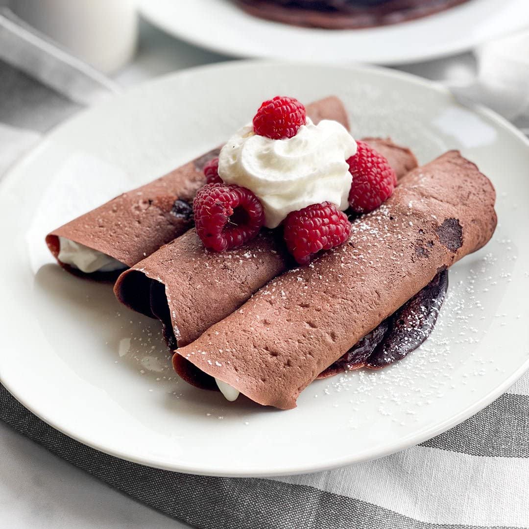 ProDough High Protein Gluten Free French Crepe Mix, Low Carb, 16 Ounce, Keto Friendly, Makes 24 Crepes, No Added Sugars