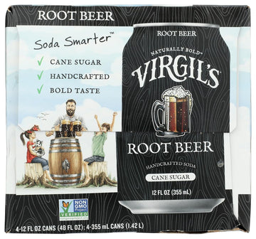 SODA ROOT malt-inspired 4PK CANS
