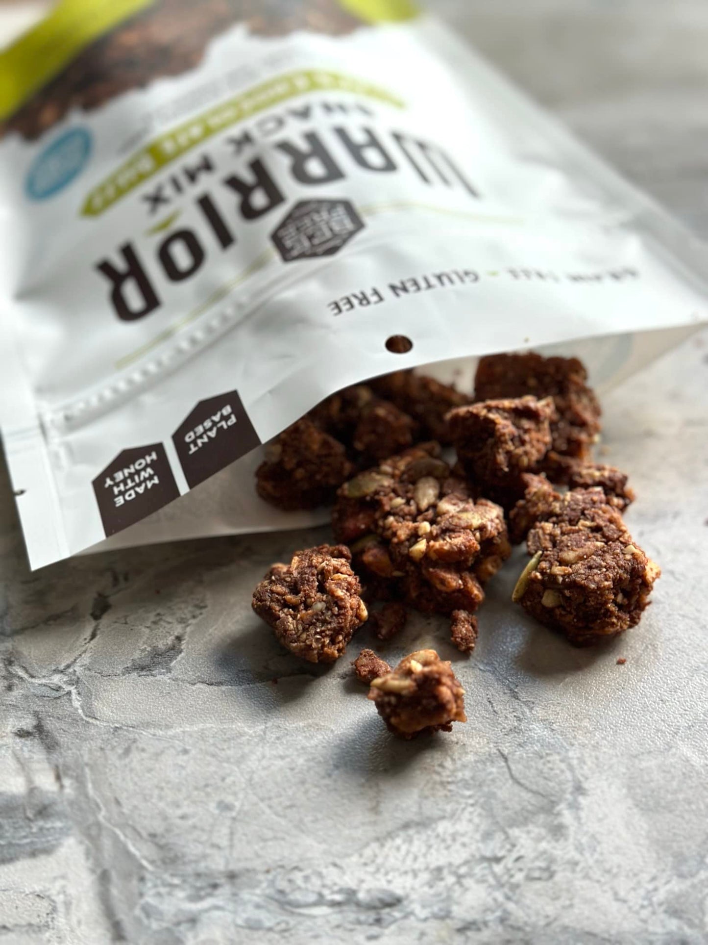 BeeFree Warrior Mix Granola Bites - Gluten Free, Paleo, Low Carb, 27 Ounce (Pack of 1)