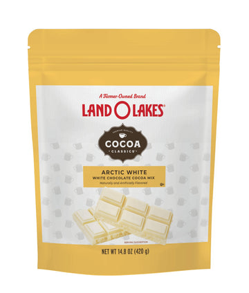 Land O Lakes Cocoa Classics Arctic White Cocoa Mix Pouch, 14.8 Ounce (Pack Of 1)