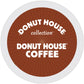 Donut House Collection Donut House Coffee, Single-Serve Keurig K-Cup Pods, Light Roast Coffee, 24 Count
