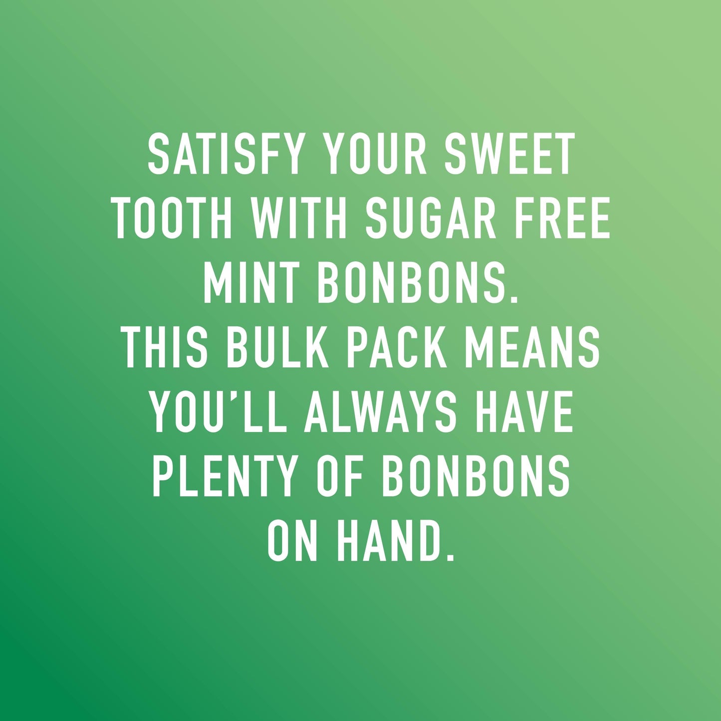 Swiss Imports Sugar Free Bonbons Hard Candy Drops, Mint, 100 Individually Wrapped Pieces, 250G/8.8Oz