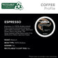 Lavazza Espresso, Single-Serve Keurig K-Cup Pods, Medium Roast Coffee, 88-Count Box (4 Packs of 22)