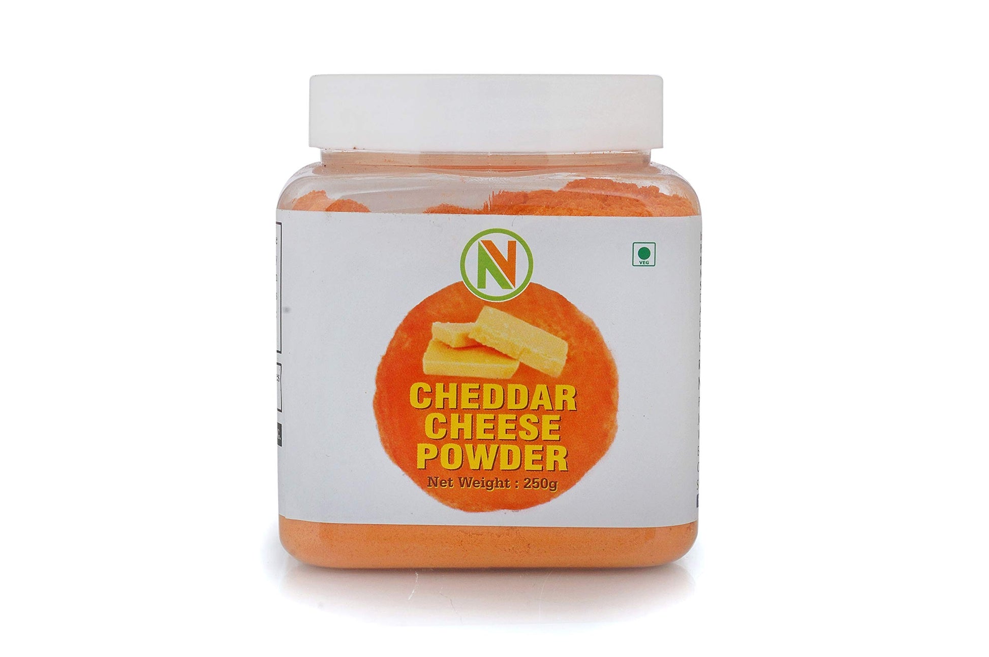 Nature Vit Cheddar Cheese Powder | Cheddar Cheese Powder For Popcorn | Pizza Masala Powder | French Fries & Pasta Masala | Vegan