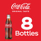 Coca-Cola Glass Bottle 8 fl oz 6 Pack - Caramel, Model 049000018349, Glass