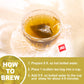 Olvvla Mullein Leaf Tea Bags - 100% Natural, Caffeine-Free, Lung Cleanse - 30 Count